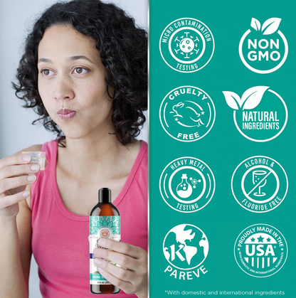 Krivya - Guru Nanda™️ Coconut Oil Pulling W/ Essential Oils (FREE SCRAPER INCLUDED)
